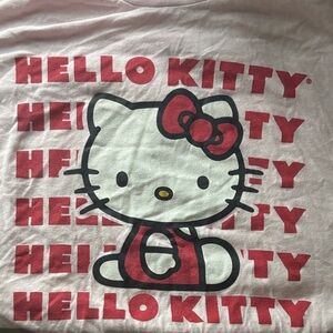 Hello Kitty Pink and Red Short Sleeve Tee